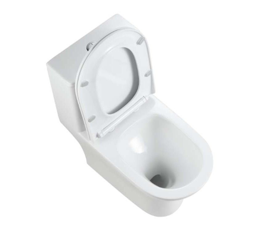 Унитаз Aquatek Гелиос AQ2816T-00 Безободковый Моноблок