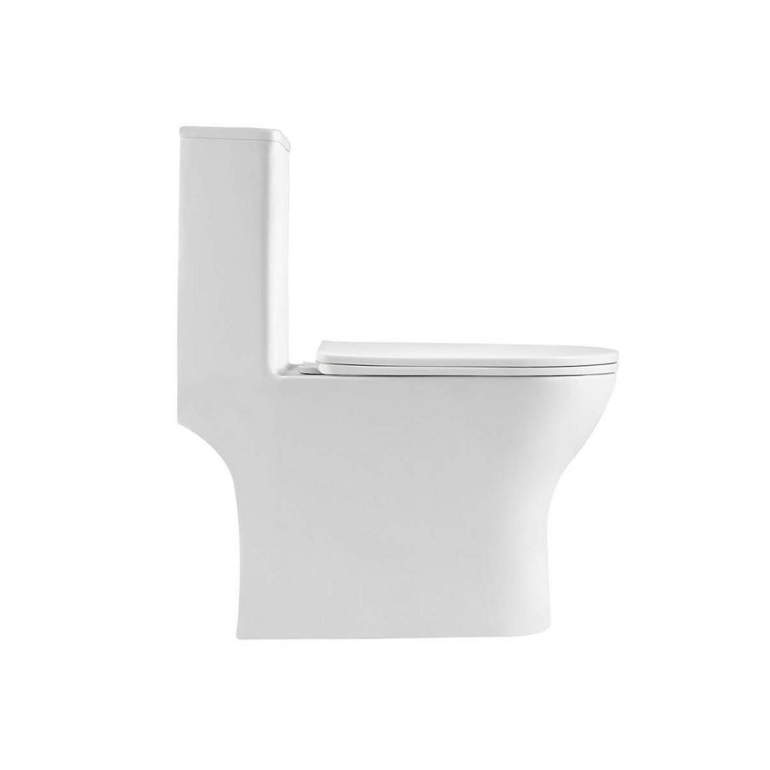 Унитаз Aquatek Гелиос AQ2816T-00 Безободковый Моноблок