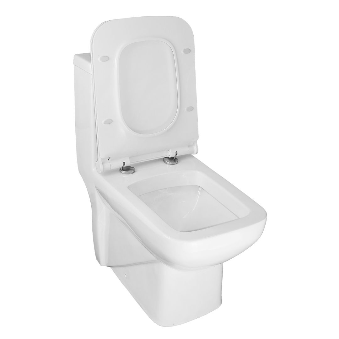 Унитаз Azario Zeno AZ-1169 Безободковый Выпуск Горизонтальный