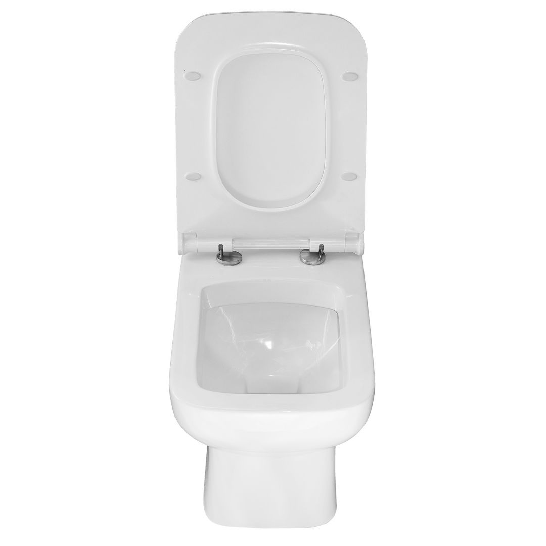 Унитаз Azario Zeno AZ-1169 Безободковый Выпуск Горизонтальный