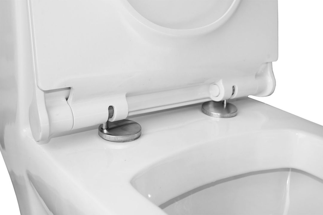 Унитаз Azario Zeno AZ-1169 Безободковый Выпуск Горизонтальный