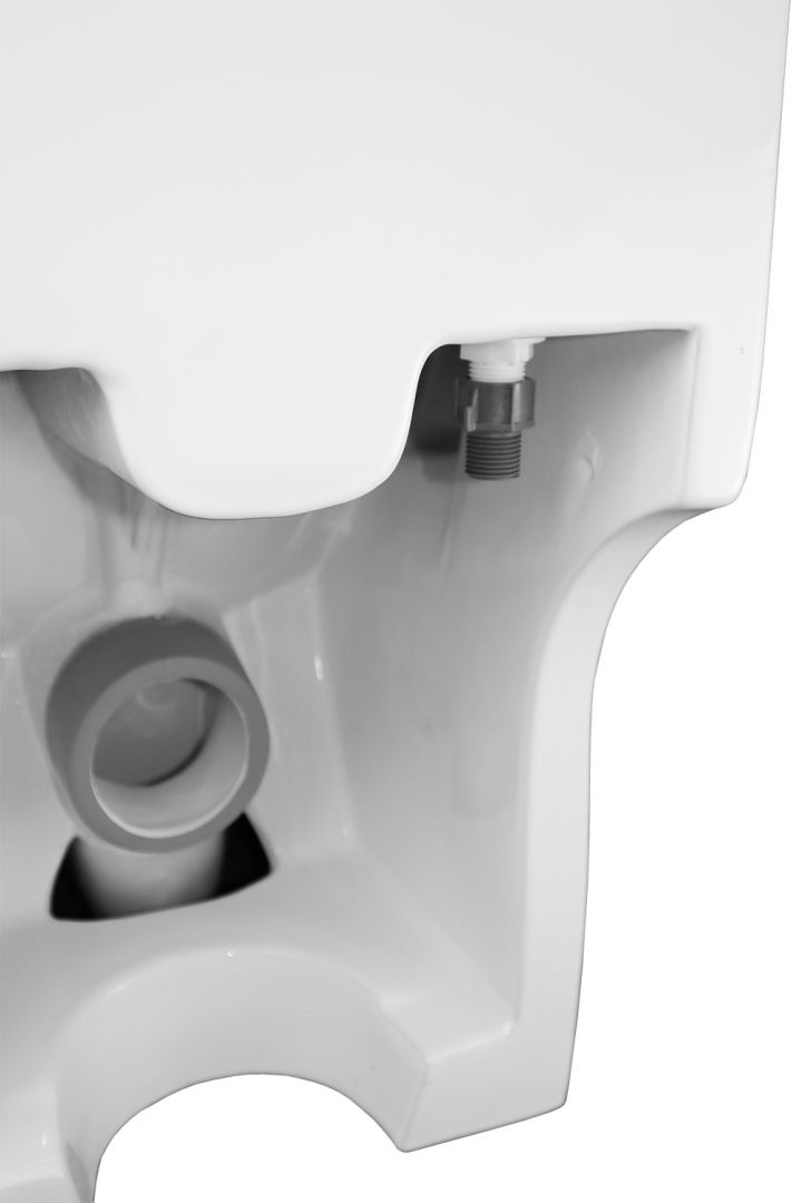 Унитаз Azario Zeno AZ-1169 Безободковый Выпуск Горизонтальный