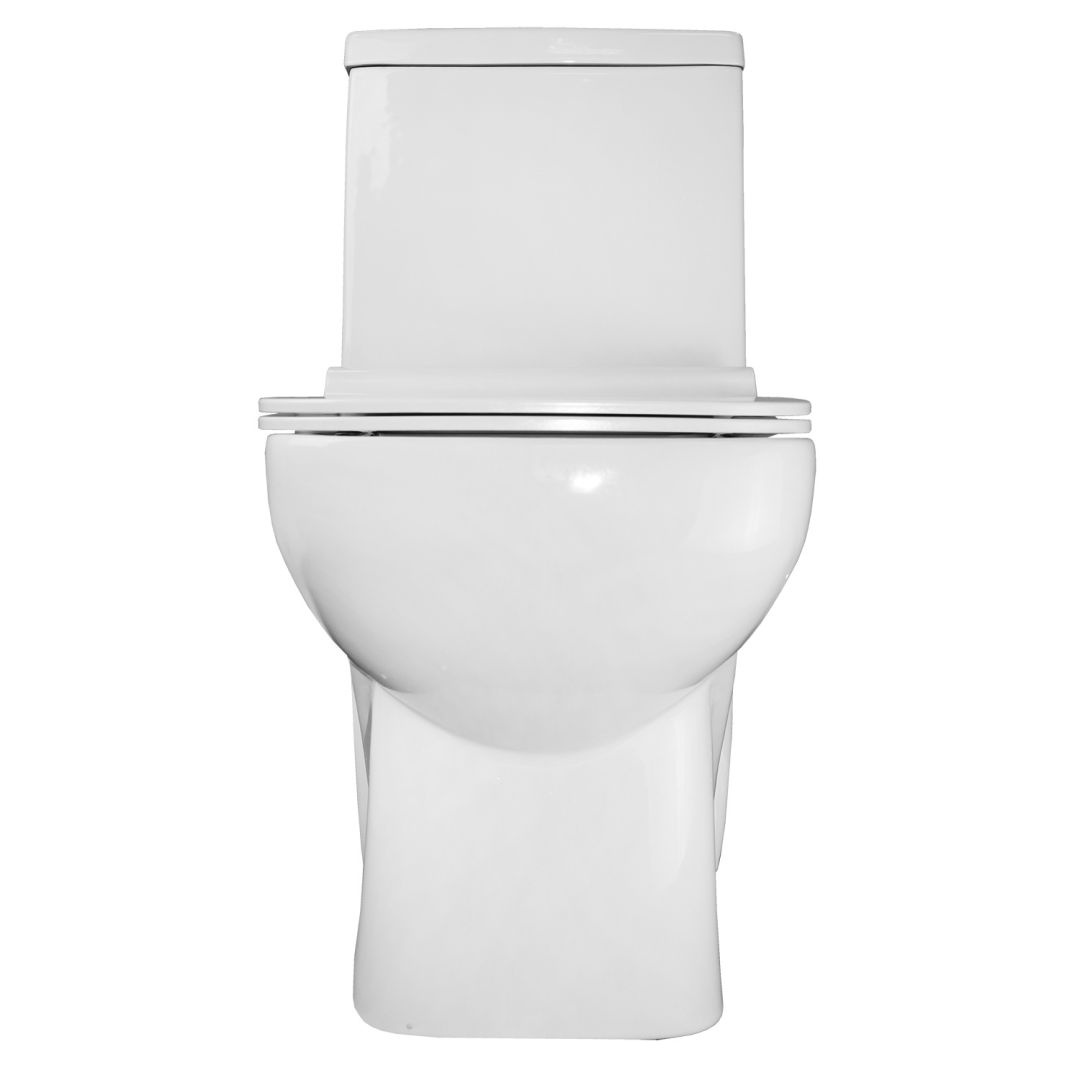 Унитаз Azario Zeno AZ-1169 Безободковый Выпуск Горизонтальный