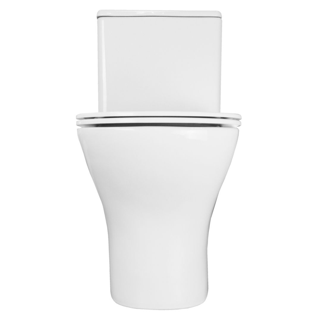 Унитаз Azario Terni AZ-8618 Безободковый Выпуск Горизонтальный