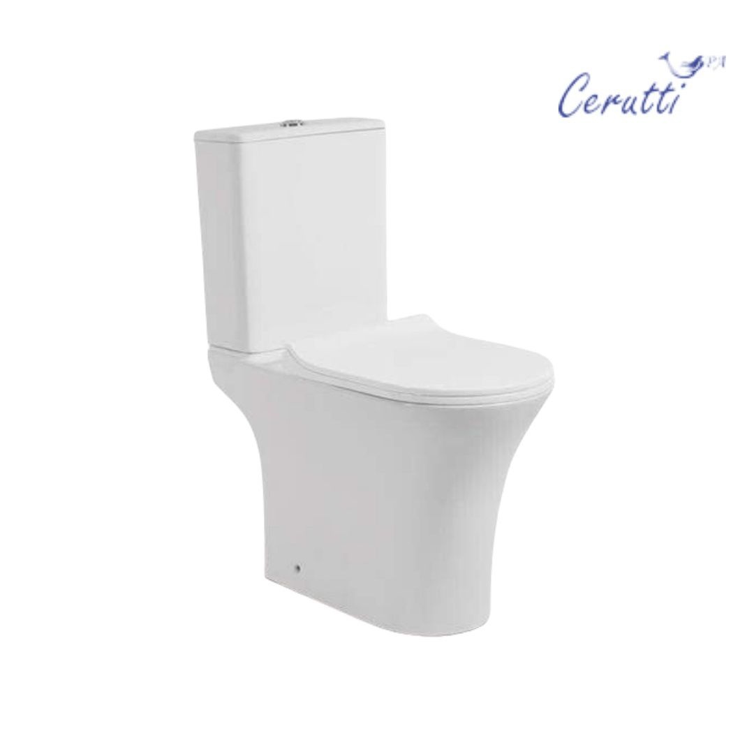 Унитаз Ceruttispa Bernina CT7193 Горизонтальный Выпуск Безободковый