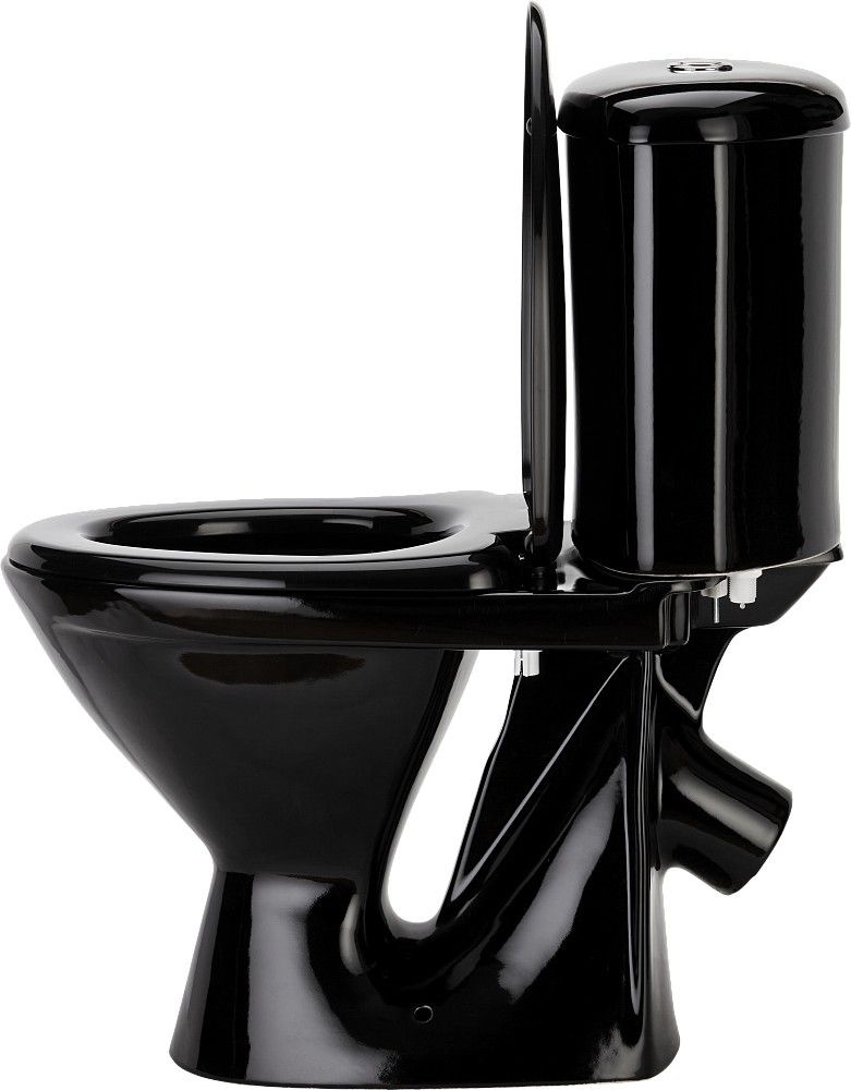 Унитаз Оскольская Керамика Арго Косой Выпуск Черный