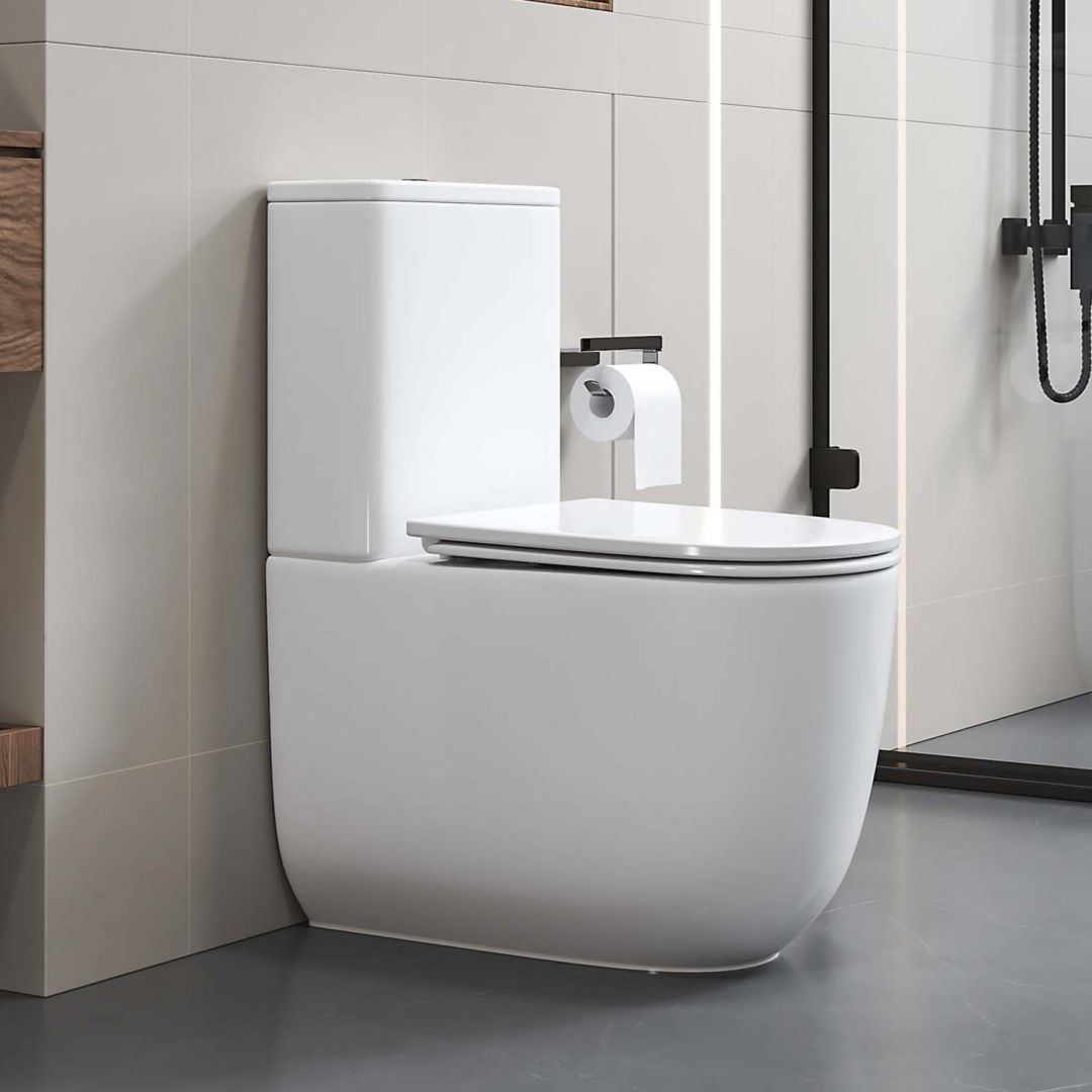 Унитаз Aquatek Optima Plus AQ4452-00 Безободковый Горизонтальный Выпуск