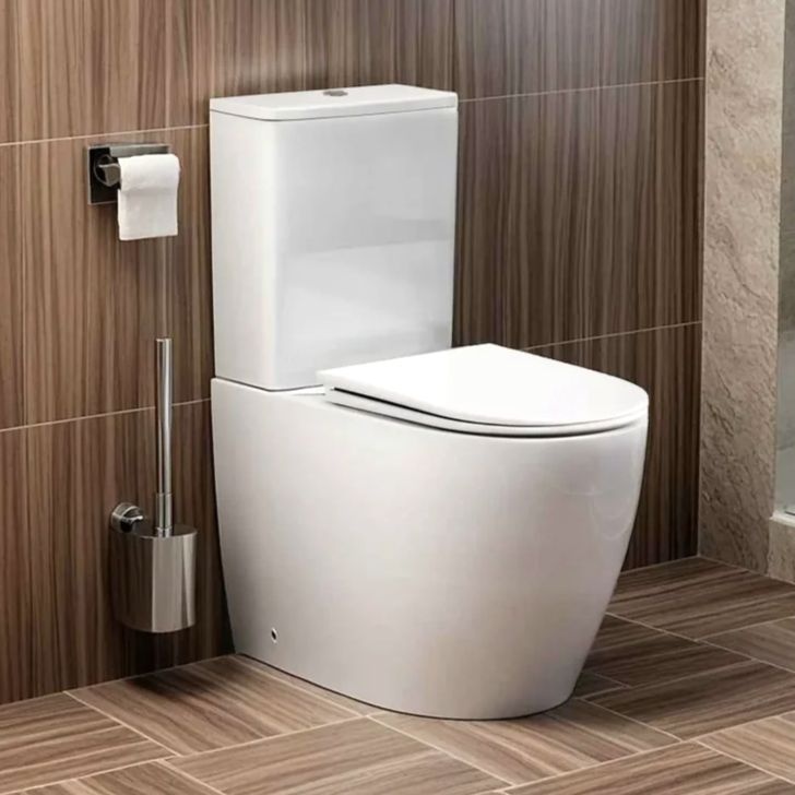 Унитаз Ceruttispa VINCE Tornado CT10373 Горизонтальный Выпуск Безободковый