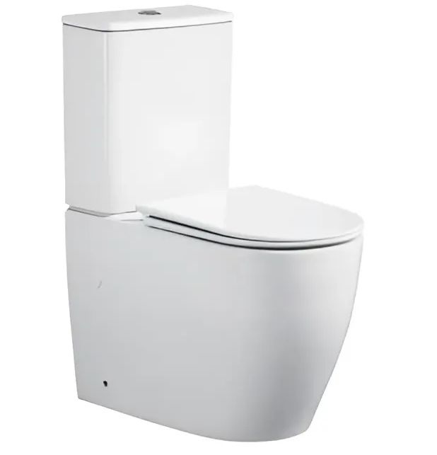 Унитаз Ceruttispa VINCE Tornado CT10373 Горизонтальный Выпуск Безободковый