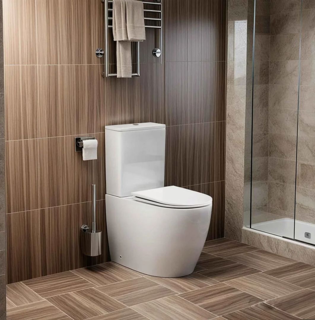 Унитаз Ceruttispa VINCE Tornado CT10373 Горизонтальный Выпуск Безободковый