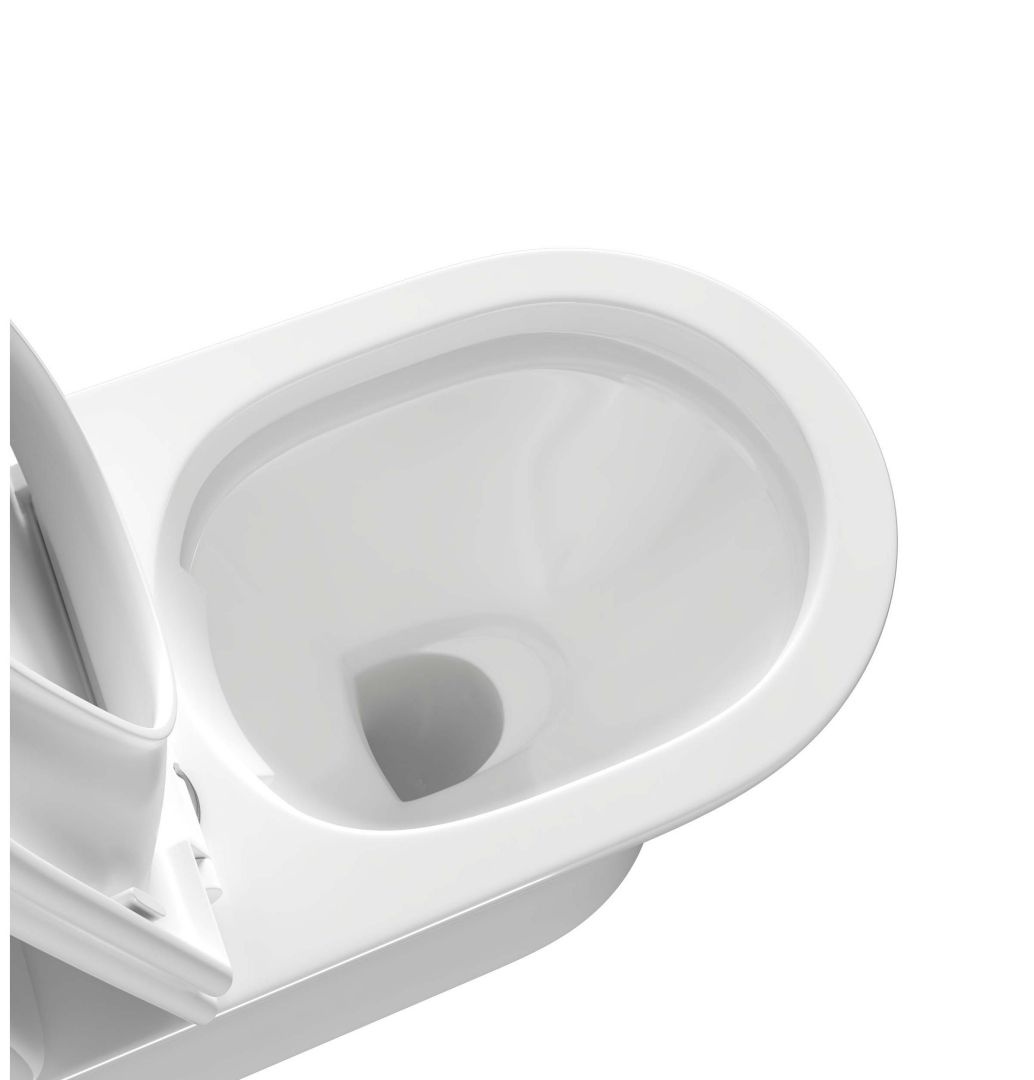 Унитаз Aquatek Optima Безободковый Горизонтальный Выпуск