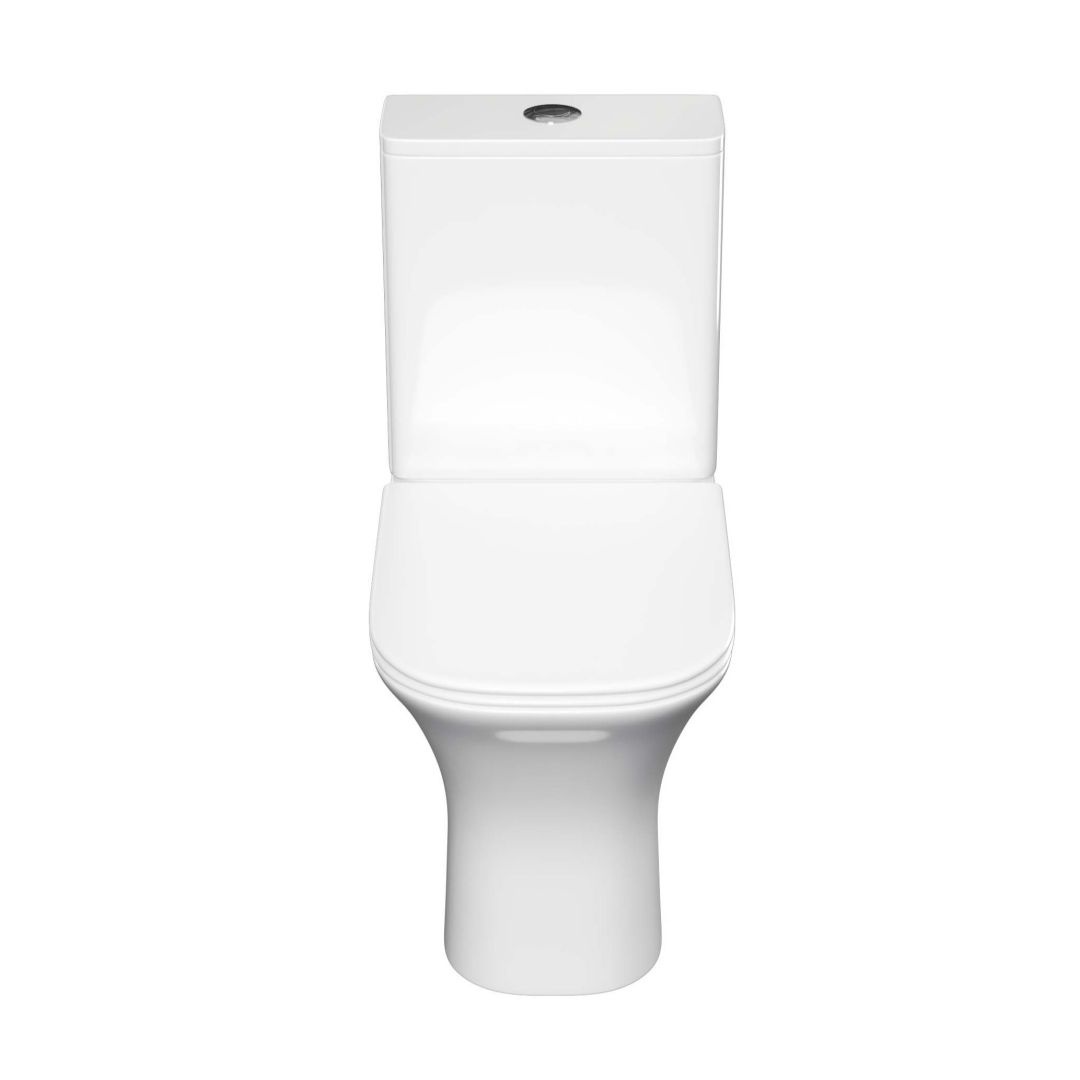 Унитаз Aquatek Optima Square Безободковый Горизонтальный Выпуск