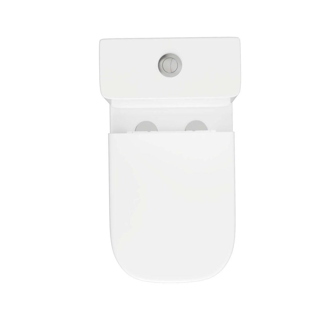 Унитаз Aquatek Optima Square Безободковый Горизонтальный Выпуск