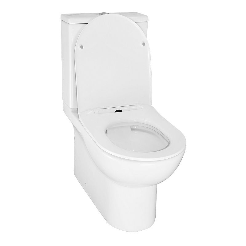 Унитаз Azario Ambra AZ-848 Безободковый Выпуск Горизонтальный