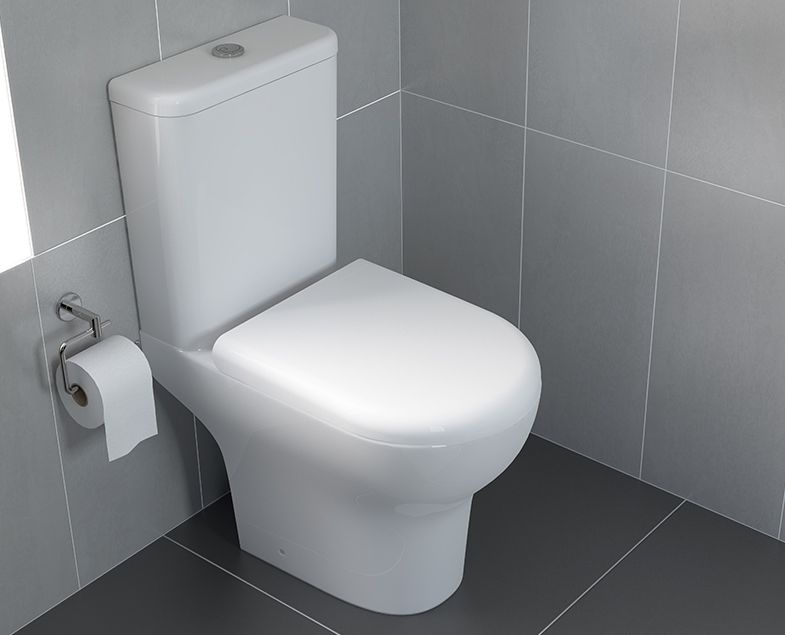 Унитаз Vitra Zentrum Open-back 9012B003-7204  Горизонтальный Выпуск