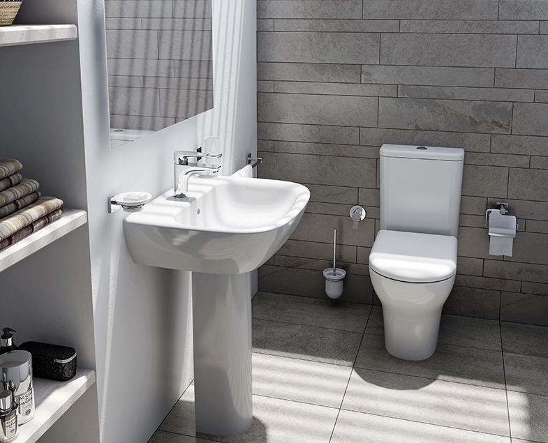 Унитаз Vitra Zentrum Open-back 9012B003-7204  Горизонтальный Выпуск