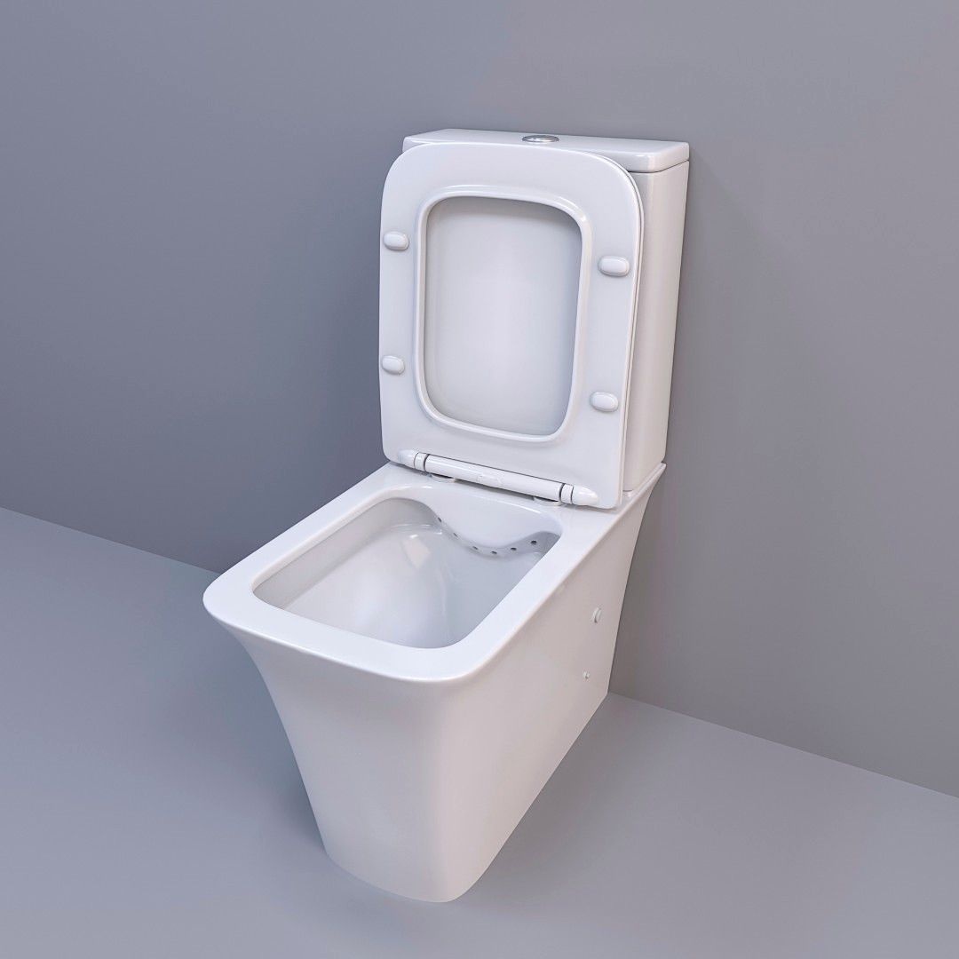 Унитаз напольный Cerutti SPA ARNO CT7838 Горизонтальный Выпуск Безободковый