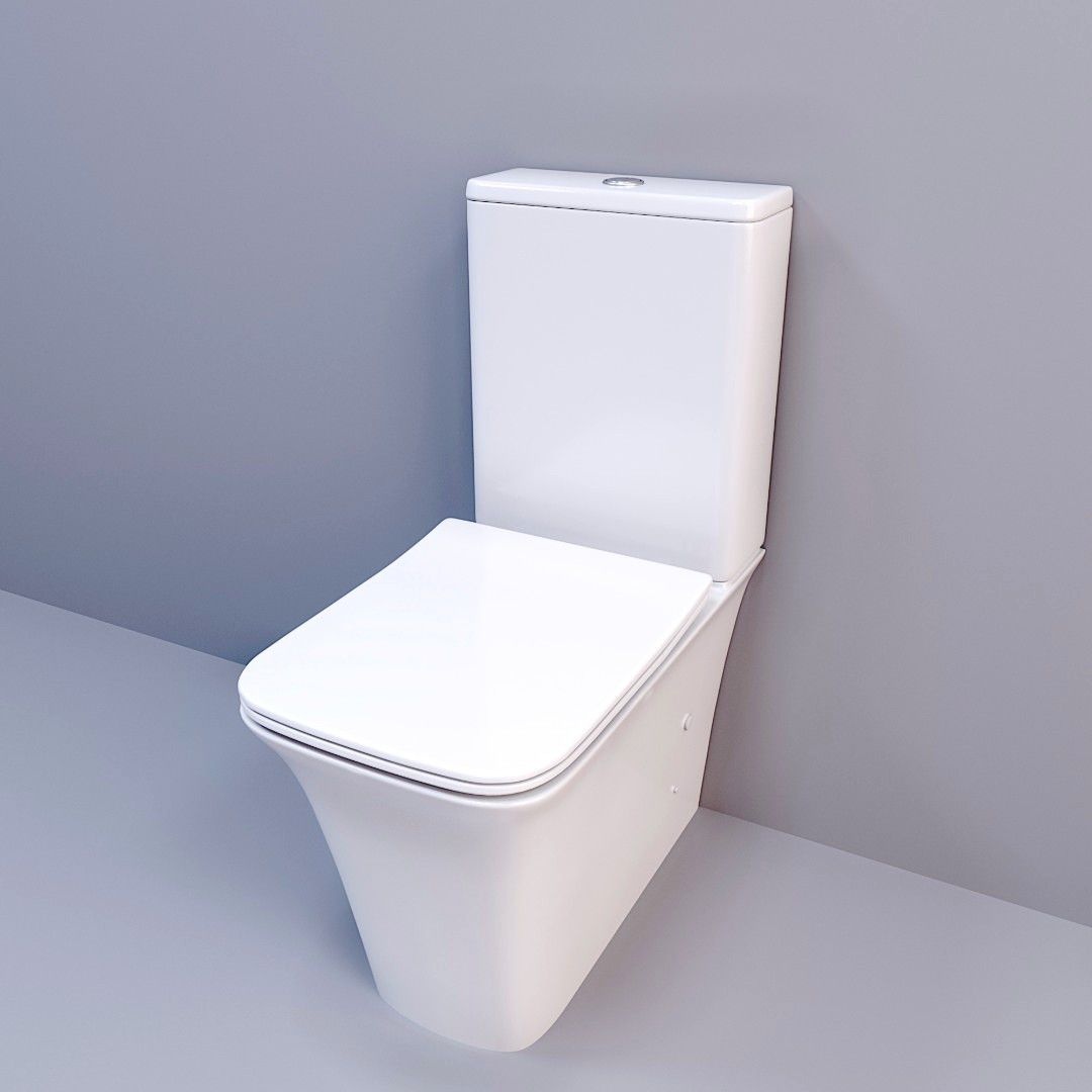 Унитаз напольный Cerutti SPA ARNO CT7838 Горизонтальный Выпуск Безободковый