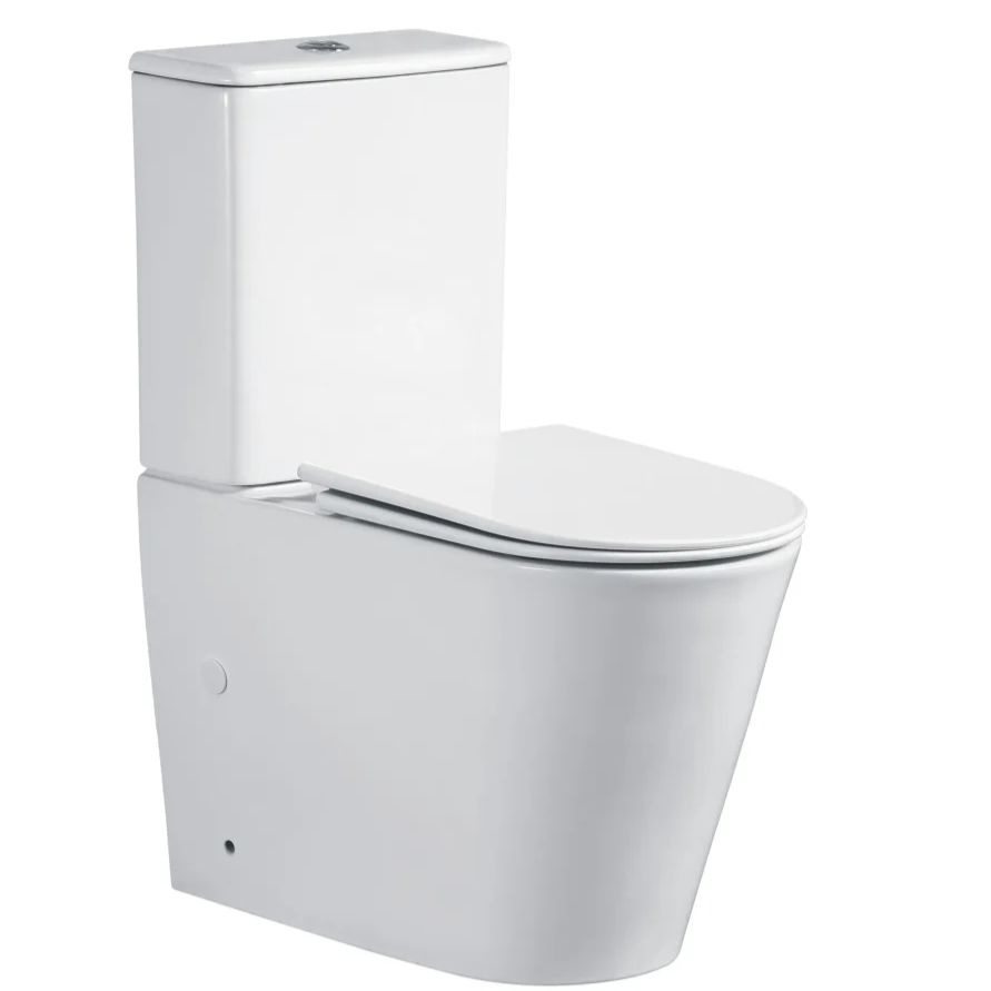 Унитаз Ceruttispa PIERA Tornado Горизонтальный Выпуск Безободковый