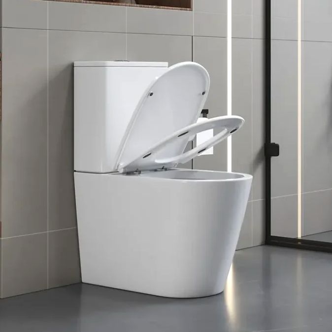 Унитаз Ceruttispa PIERA Tornado Горизонтальный Выпуск Безободковый