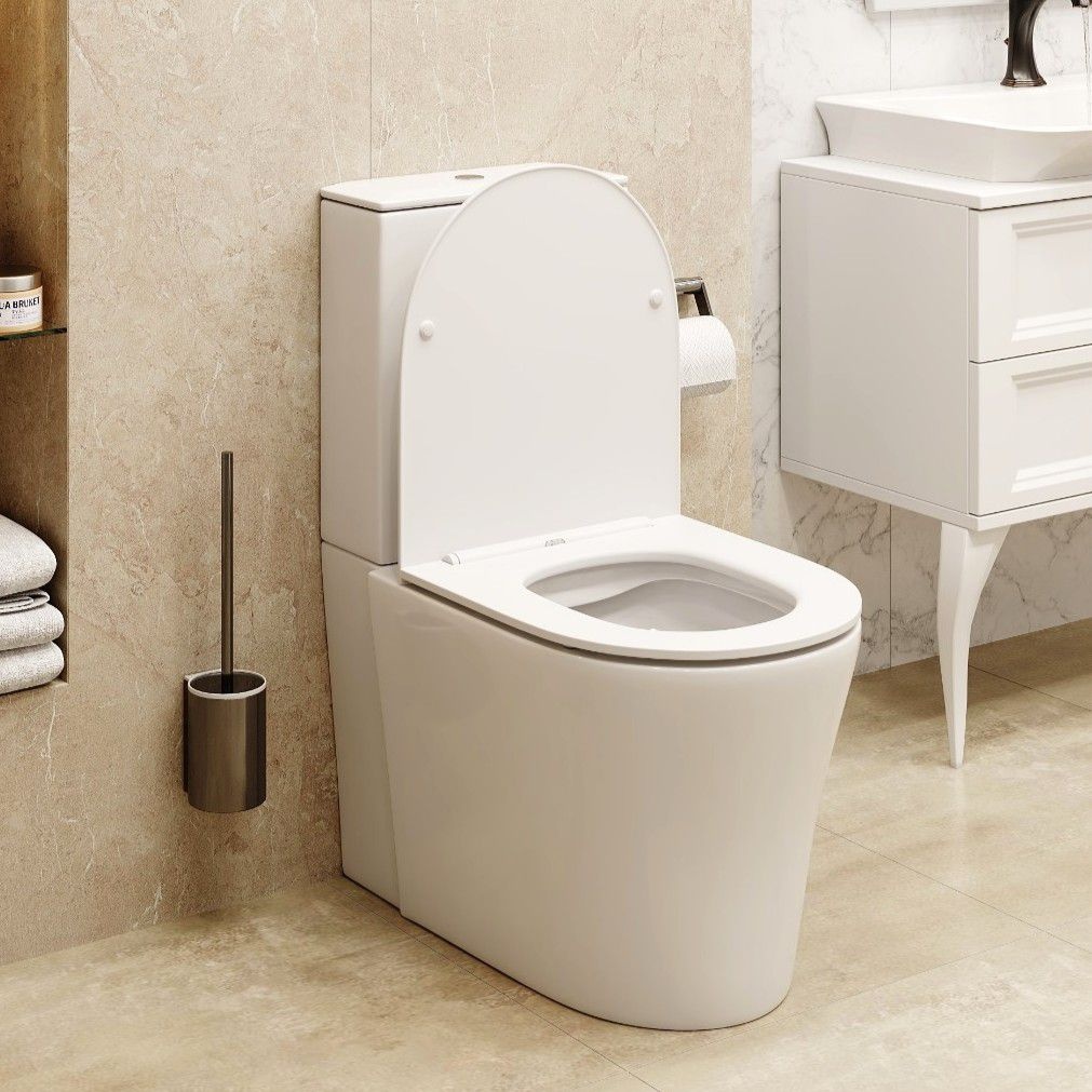 Унитаз Ceruttispa SANTA CT8916 Горизонтальный Выпуск Безободковый