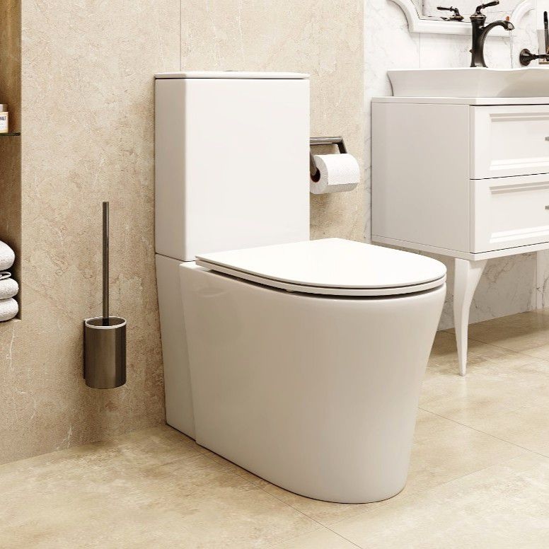 Унитаз Ceruttispa SANTA CT8916 Горизонтальный Выпуск Безободковый