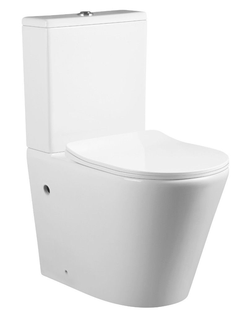 Унитаз Cerutti SPA SELLA GW 9864 Горизонтальный Выпуск Безободковый