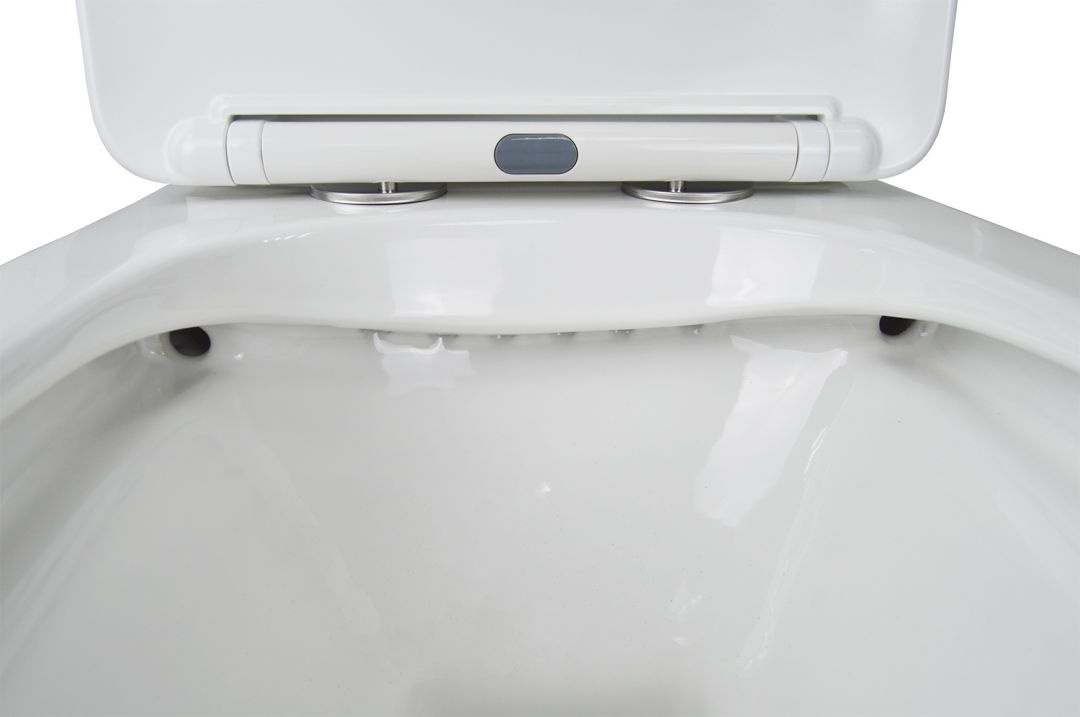 Унитаз Azario Levanto AZ-1228A Выпуск Горизонтальный Безободковый