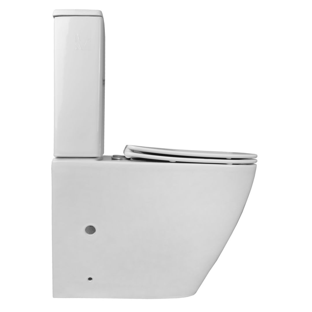 Унитаз Azario Levanto AZ-1228A Выпуск Горизонтальный Безободковый