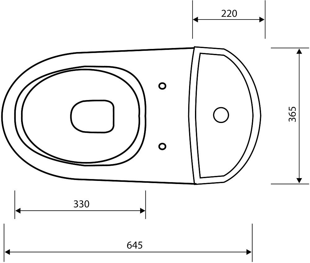 Унитаз Оскольская Керамика Арго Косой Выпуск Черный