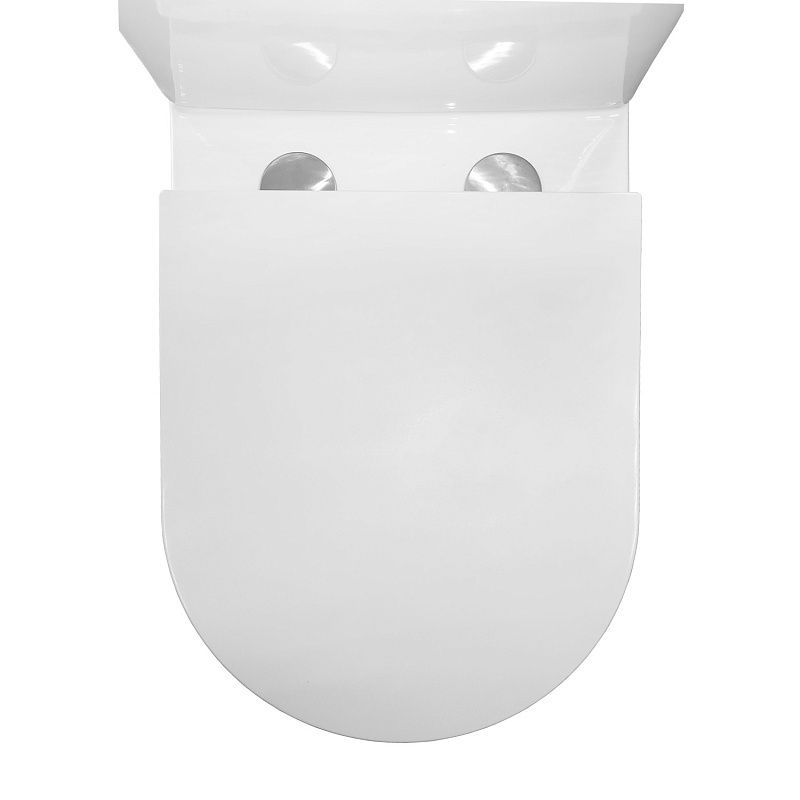 Унитаз Azario Conto AZ-T005BR Безободковый Выпуск Горизонтальный