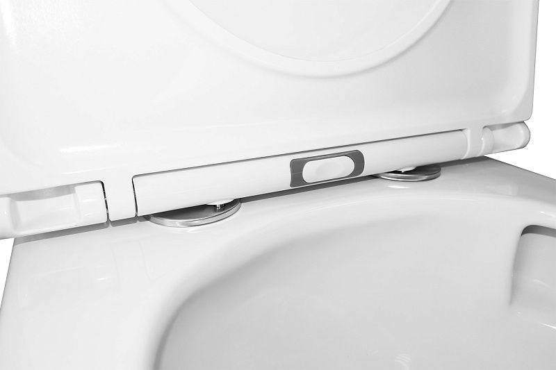 Унитаз Azario Conto AZ-T005BR Безободковый Выпуск Горизонтальный