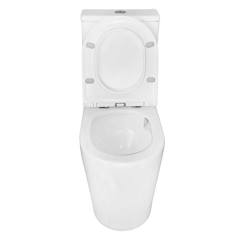 Унитаз Azario Conto AZ-T005BR Безободковый Выпуск Горизонтальный