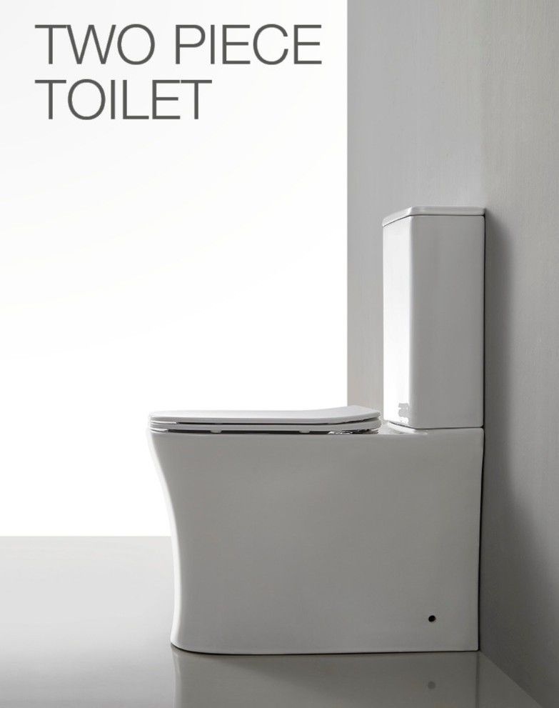 Унитаз напольный CeruttiSPA ADIGE  CT 7836 Горизонтальный Выпуск Безободковый