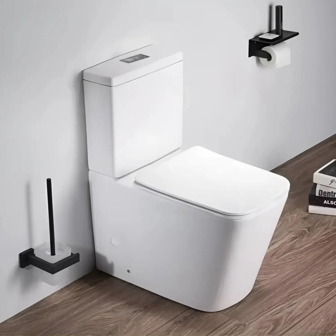 Унитаз напольный Ceruttispa MAIELLA CT10314 Горизонтальный Выпуск Безободковый