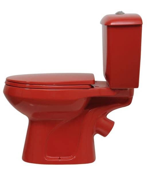 Унитаз Оскольская Керамика Эллиса Красный Косой Выпуск