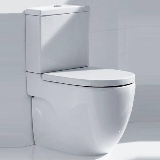 Унитаз Roca Meridian - N Compact Горизонтальный Выпуск