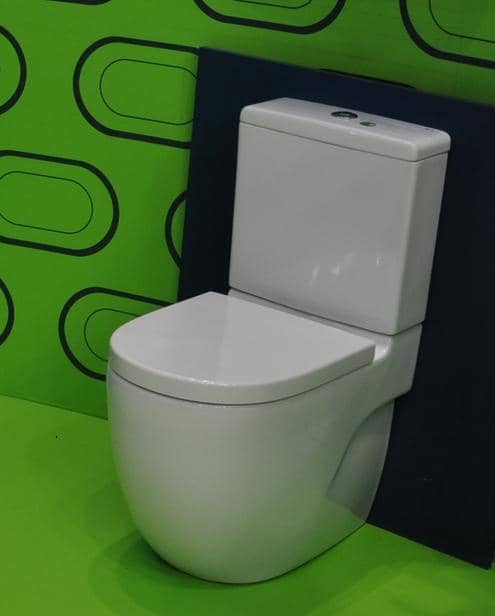 Унитаз Roca Meridian - N Compact Горизонтальный Выпуск