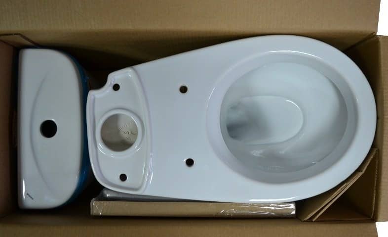 Унитаз Сантек Анимо Горизонтальный Выпуск