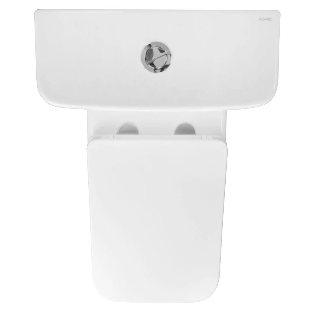 Унитаз Azario Avero AZ-3121A безободковый Горизонтальный Выпуск