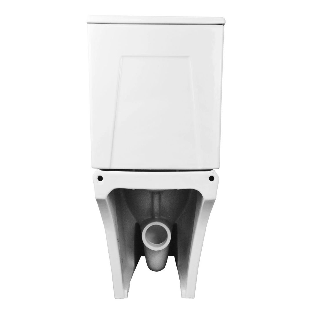 Унитаз Azario Avero AZ-3121A безободковый Горизонтальный Выпуск