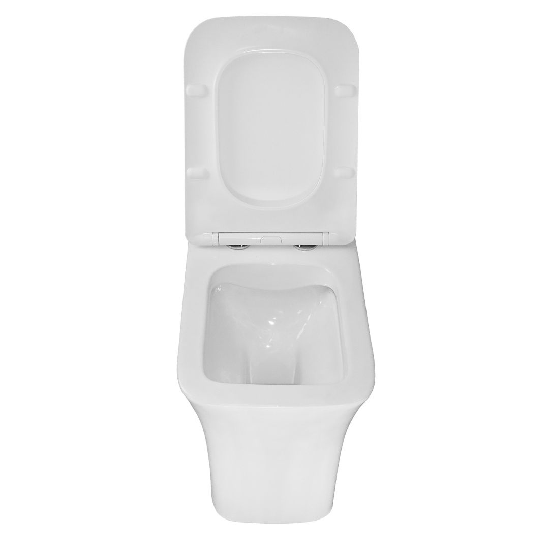 Унитаз Azario GRESSA  AZ-1111 Безободковый Выпуск Горизонтальный