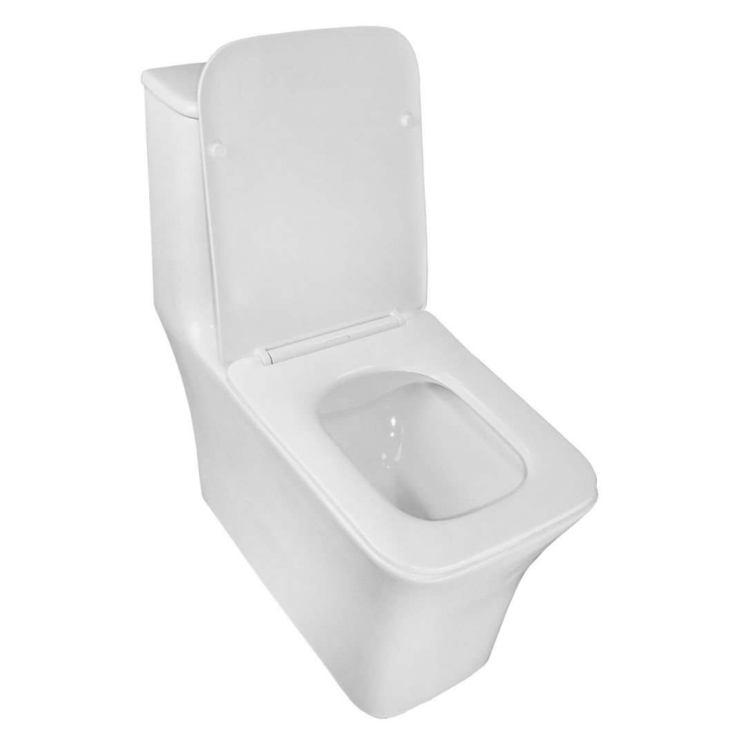 Унитаз Azario GRESSA  AZ-1111 Безободковый Выпуск Горизонтальный