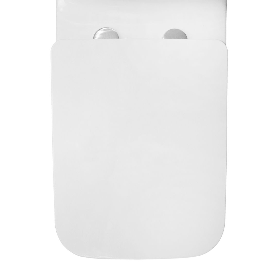 Унитаз Azario GRESSA  AZ-1111 Безободковый Выпуск Горизонтальный