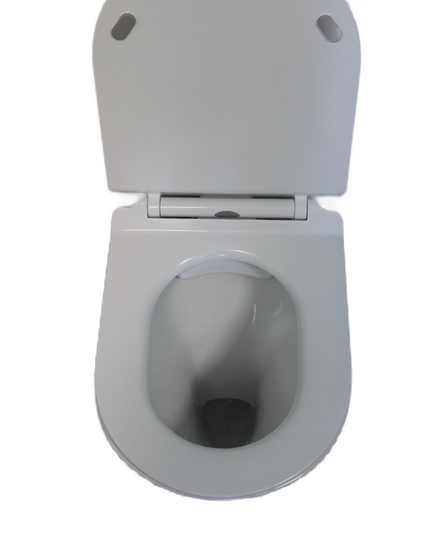 Унитаз Ceruttispa Bernina CT7193 Горизонтальный Выпуск Безободковый