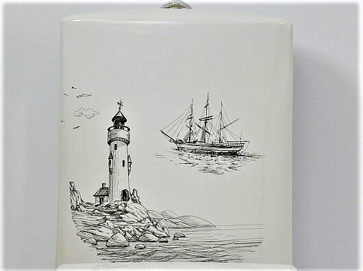 Унитаз Оскольская Керамика Леда Люкс Декор Косой Выпуск