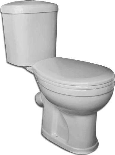 Унитаз Оскольская Керамика Дора Белый Горизонтальный Выпуск