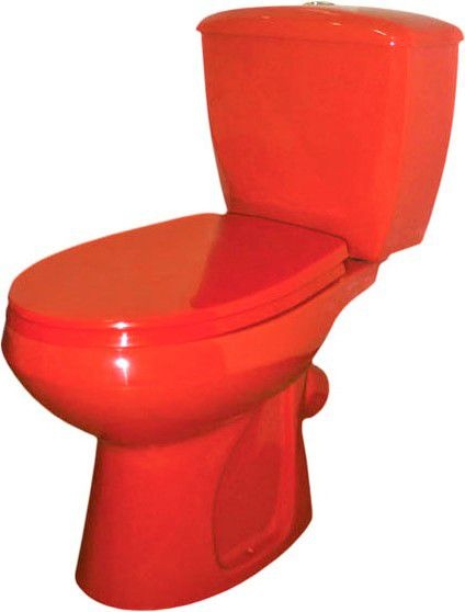 Унитаз Оскольская Керамика Эллиса Красный Косой Выпуск