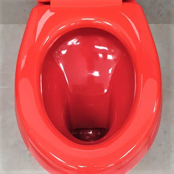 Унитаз Оскольская Керамика Эллиса Красный Косой Выпуск