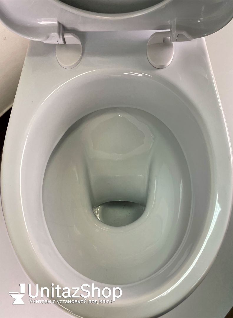 Унитаз Оскольская Керамика Эллиса Оптима Белый Косой Выпуск